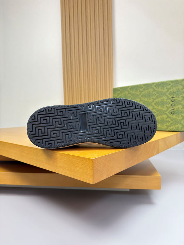 GG SNEAKER BROWN NAPPA LEATHER 194568