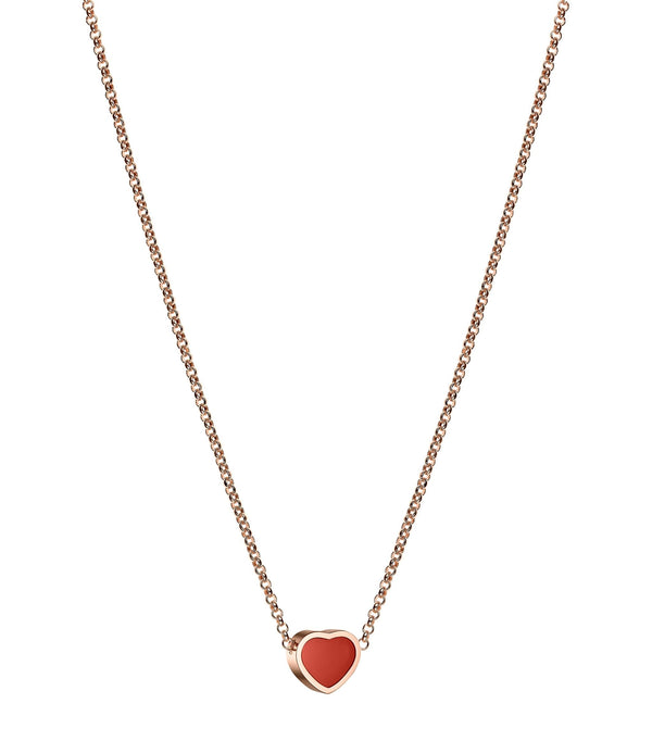 HEART PEDANT CARNELIAN NECKLACE