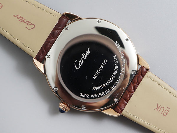 RONDE SOLO DE CARTIE 42MM ORO ROSA QUADRANTE BIANCO