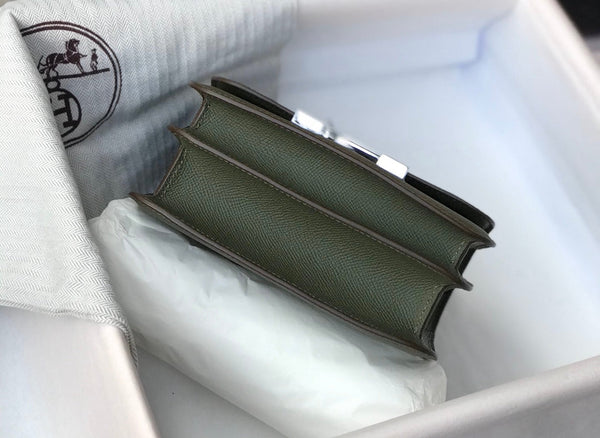 CONSTANCE 18 PINE EPSOM SILVER HARDWARE