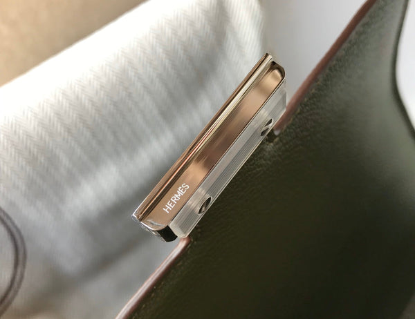 CONSTANCE 18 PINE EPSOM SILVER HARDWARE