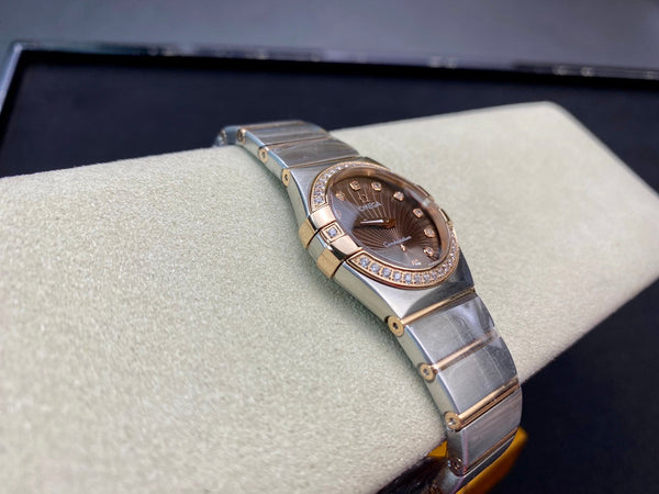 Omega Constellation 27mm Quartz Chocolate Dial