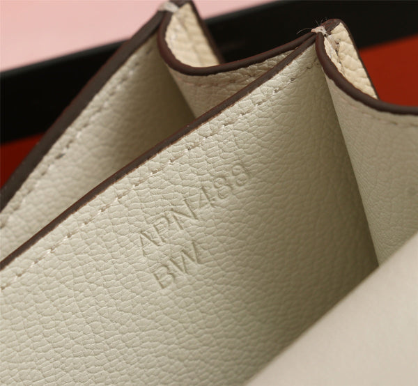 HM CONSTANCE BAGS 22 CREAM EPSOM GOLD HARDWARE