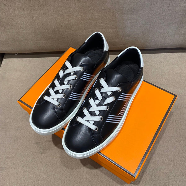 HM 26s Avantage Sneaker Black Calfskin 546296