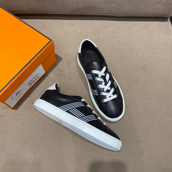 HM 26s Avantage Sneaker Black Calfskin 546296