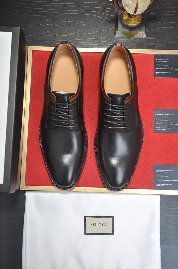 GG Men's Dress Shoe Black Cowhide 140494