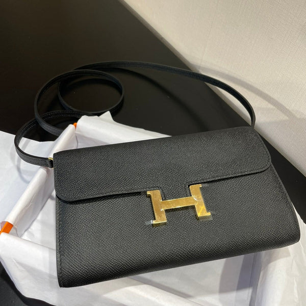 CONSTANCE TO GO 20.5 NERO EPSOM GOLD HARDWARE