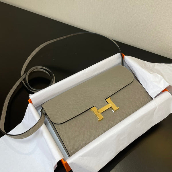 CONSTANCE TO GO 20.5 GRIGIO EPSOM GOLD HARDWARE