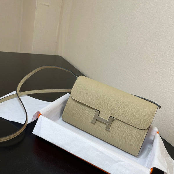 CONSTANCE TO GO 20.5 CREMA EPSOM ARGENTO FERRAMENTA