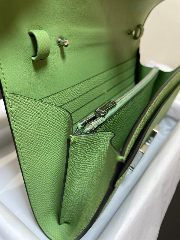 CONSTANCE TO GO 20.5 VERDE EPSOM ARGENTO FERRAMENTA