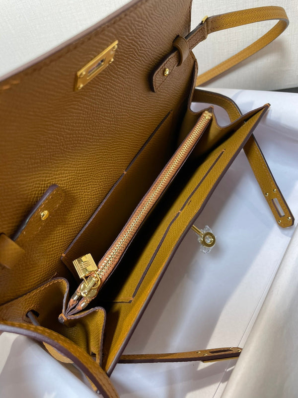 kelly woc 20.5 kraft epsom gold hardware