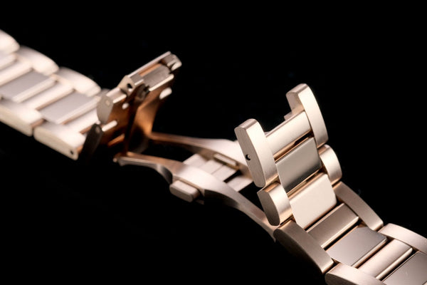 pasha 35mm automatico oro rosa quadrante bianco