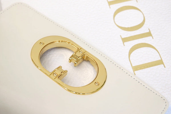 CARO MINI BAG 20 IN WHITE CALFSKIN