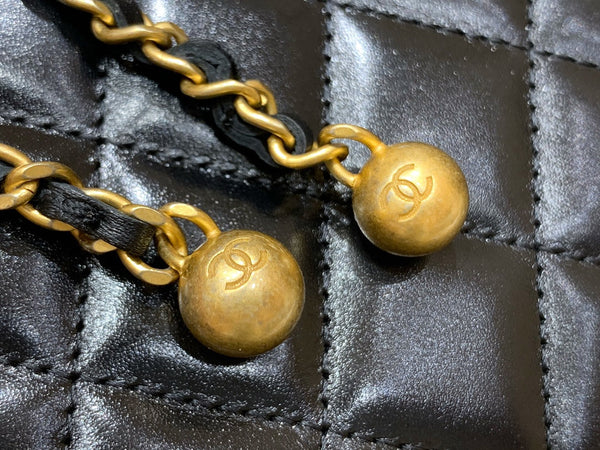 CC 21s Phone Bag Black Lambskin GHW