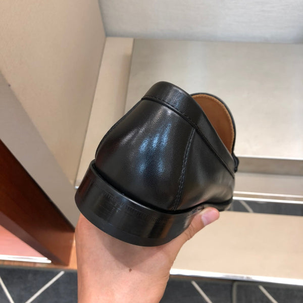 GG Men's Loafer Black Calfskin 525078