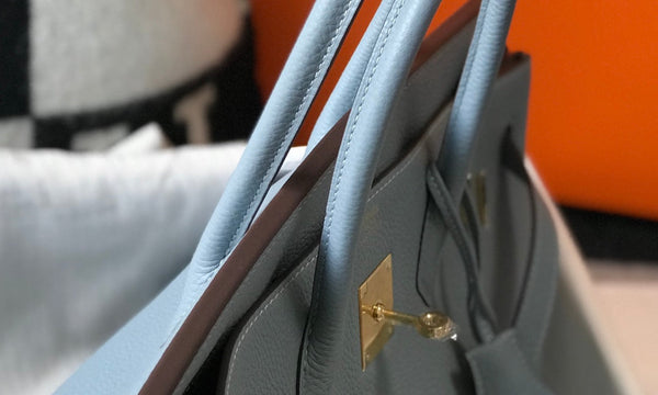 HM BIRKIN 35CM SKY BLUE TOGO LEATHER GOLD HARDWARE