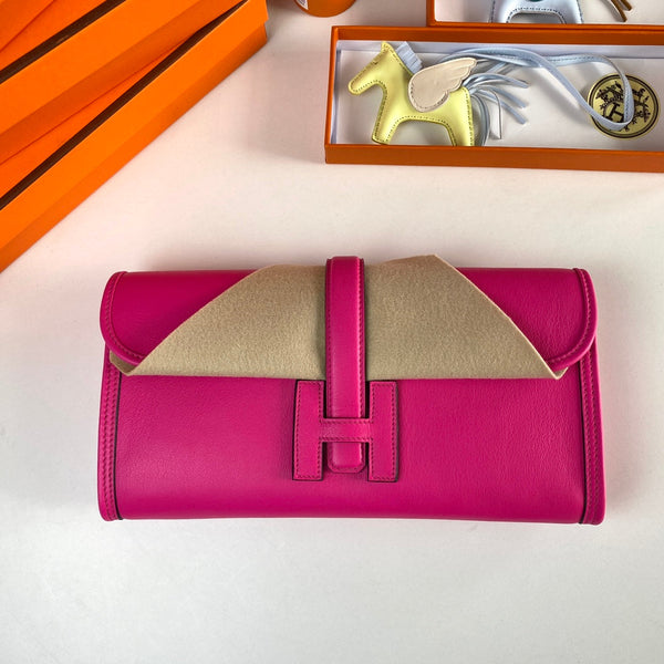 HM Jige 29 Raspberry Swift Calfskin 229030