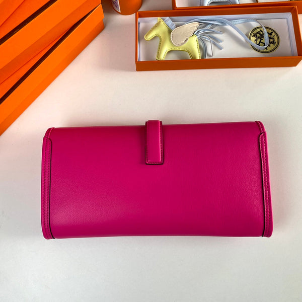 HM Jige 29 Raspberry Swift Calfskin 229030