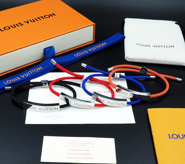 LV Space Bracelet Silver Blue