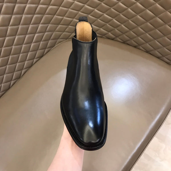 HM Men's Chelsea Boot Black Cowhide
