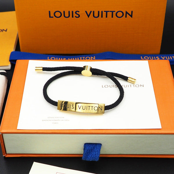 LV Space Bracelet Gold Black
