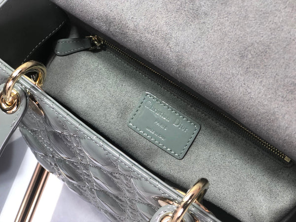 media lady 24 vitello verniciato grigio