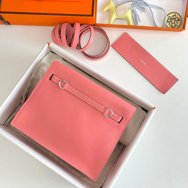 Kelly Danse II 22cm Pink Evercolor Leather Shw