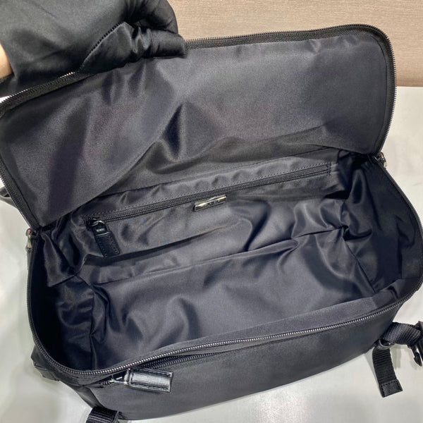 Prada Mini Messenger Bag 32cm Black Re-Nylon Leather