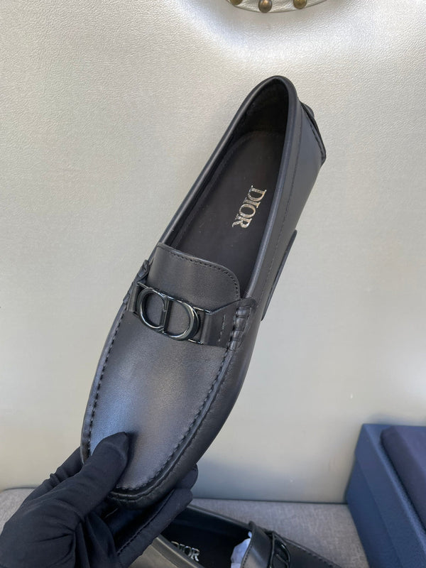 CD ODÉON LOAFER BLACK CALFSKIN