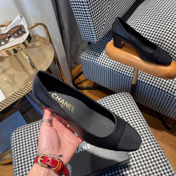 CC Pumps 65MM In Black Lambskin 144343