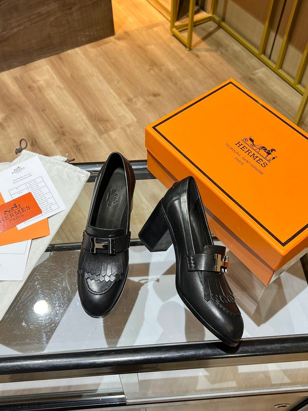 HM 26s Elysee Loafers 8cm Leather 149082