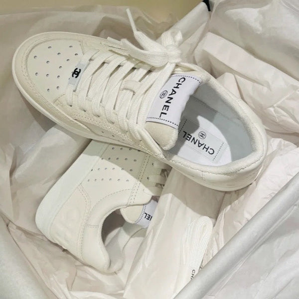 CC 22A Sneaker White Calfskin & Rubber 413920