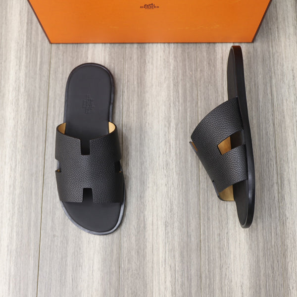 HM IZMIR SANDAL BLACK LAMBSKIN