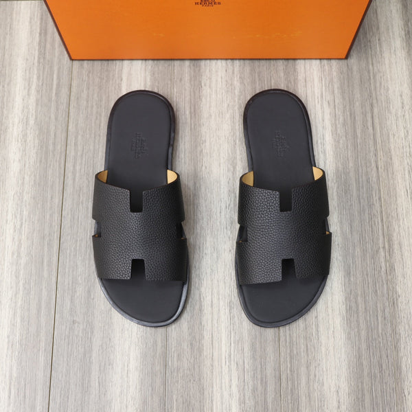 HM IZMIR SANDAL BLACK LAMBSKIN