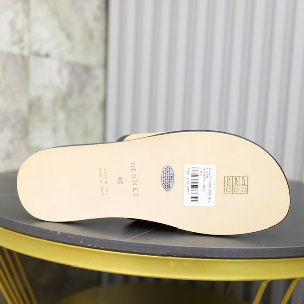 HM IZMIR SANDAL TANGERINE AND PEACH CALFSKIN