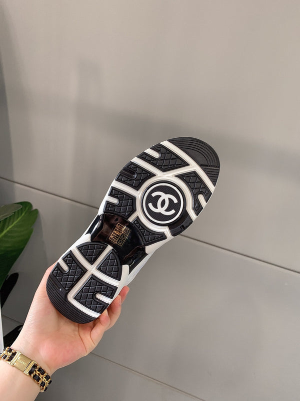 CC Sneaker In White Mesh Fabric 145612