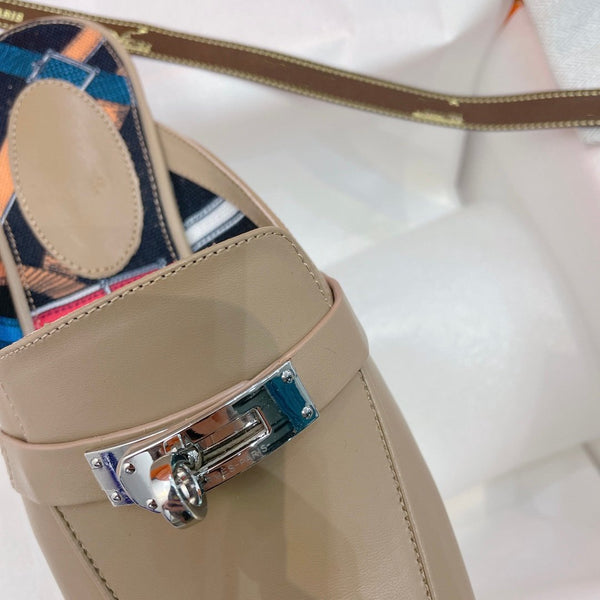 OZ Mule Brown Calfskin