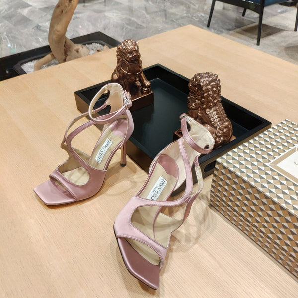 Jimmy 25 Azia 95 Pink Pearl Silk with Lambskin 240079