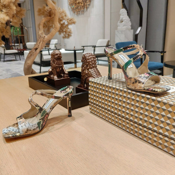 Jimmy 25 Anise 85 Multicolor Snake Skin 240073