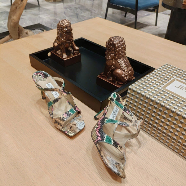 Jimmy 25 Anise 85 Multicolor Snake Skin 240073