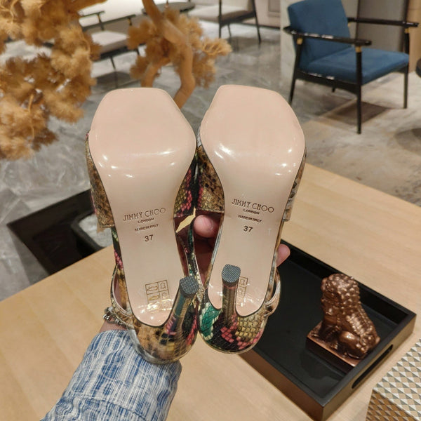 Jimmy 25 Anise 85 Multicolor Snake Skin 240073