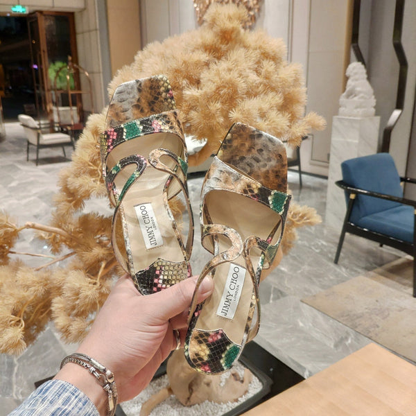 Jimmy 25 Anise 85 Multicolor Snake Skin 240073