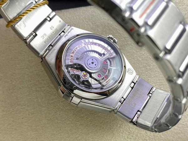 Omega Constellation 29mm Silver Blue Dial