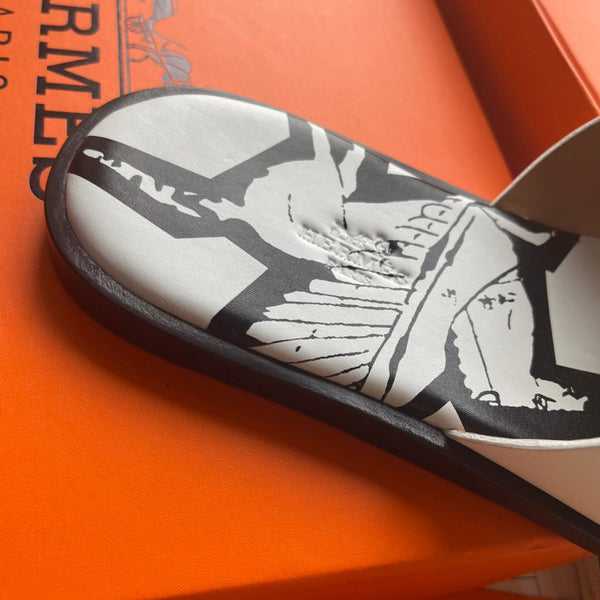 HM Men's Izmir Slide White Sheepskin 538569