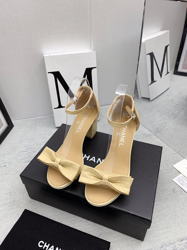 CC 26s Ankle Strap Sandals 6cm Leather 163409