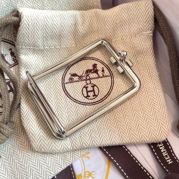 FIBBIA PER CINTURA TUBE H E CINTURINO REVERSIBILE IN PELLE MARRONE KAKI E NERA 38 MM FERRAMENTA ARGENTO