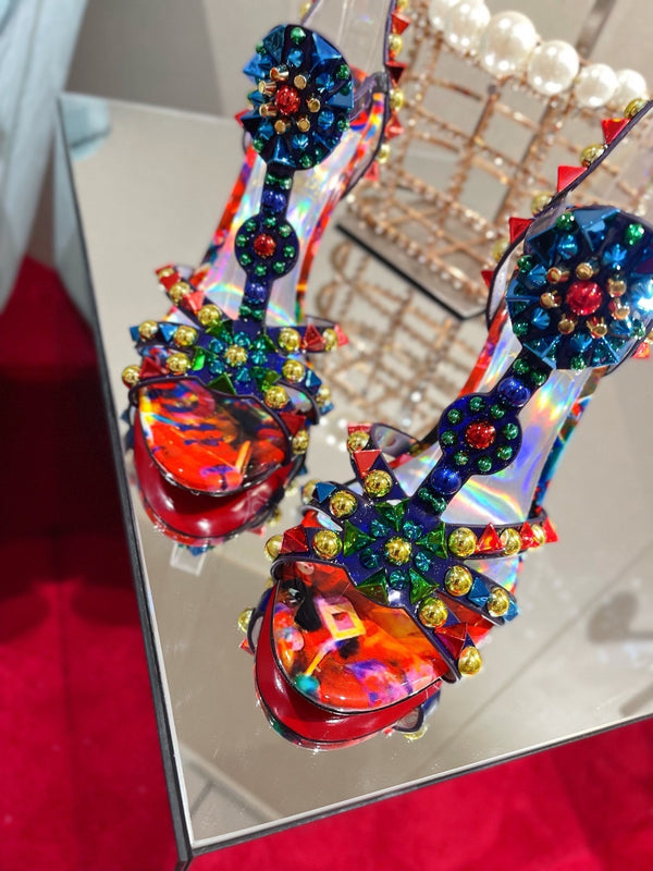 CL Goldora Sandal Print Color 346032