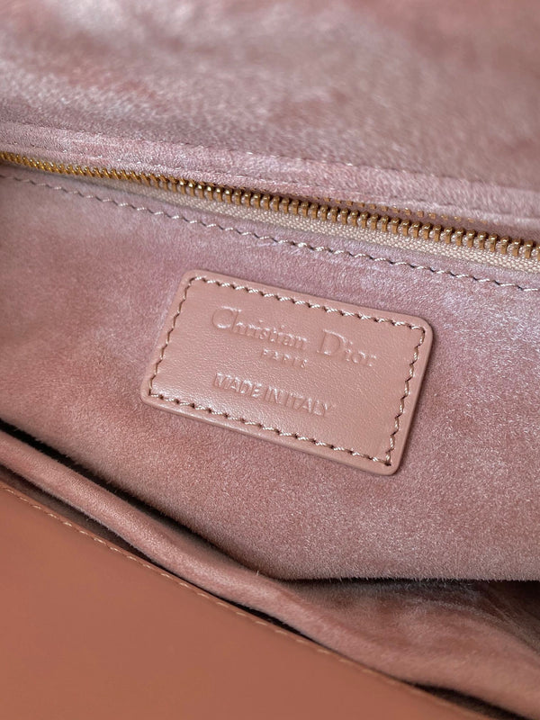 SMALL LADY 20 BLUSH ULTRAMATTE LAMBSKIN MOTIVO DIAMANTE