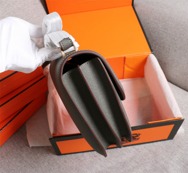 BORSE HM CONSTANCE 22 GRIGIO PELTRO EPSOM