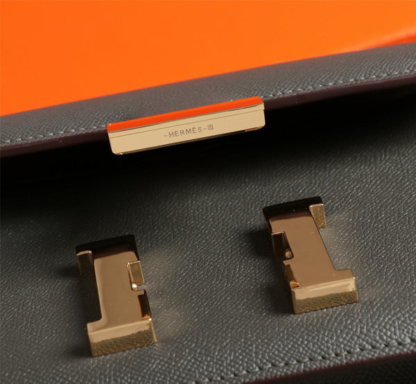 BORSE HM CONSTANCE 22 GRIGIO PELTRO EPSOM